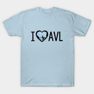 I Love AVL Biking - BBlue 04 T-Shirt